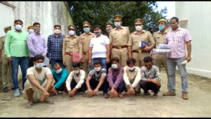 Robbery Gang caught by Thana Sadar Bazar Saharanpur Police